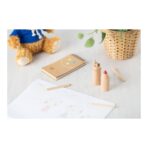 Wooden tube with pencils Francis