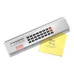 ABS ruler with calculator Heather - Slika 2