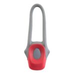 Plastic and silicone bicycle light Abigail