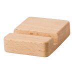 Rubberwood phone holder Nyla - Image 2