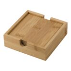 Bamboo coaster set Archer