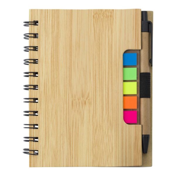 Wire bound notebook with ballpen Niall