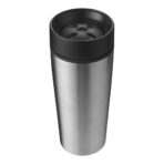 Stainless steel double walled travel mug Elisa