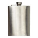 Stainless steel hip flask Benedict