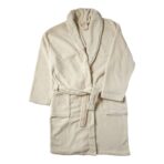 Fleece (210 gr/m²) bathrobe Derek - Image 4