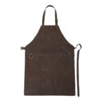 Split leather apron Nori