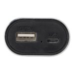 Aluminium 2-in-1 power bank Letitia