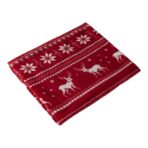 Polar fleece reindeer blanket (180 gr/m2) Jane - Image 5