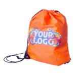 Nonwoven (80 gr/m²) drawstring backpack Nathalie - Slika 3