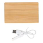 Powerbank od bambusa Ruby