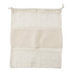 Set of three reusasable cotton mesh produce bags Adele