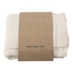 Set of three reusasable cotton mesh produce bags Adele - Image 4