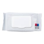 Pouch with 50 wet tissues (75% alcohol) Estella