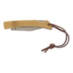 Stainless steel and bamboo foldable knife Beckett