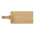 Bamboo luggage tag Shawn