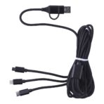 Nylon charging cable Sable - Image 2