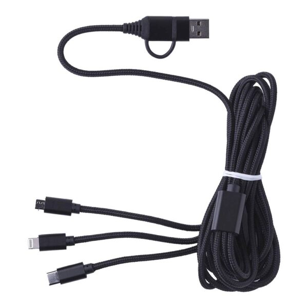 Nylon charging cable Sable