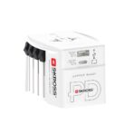 SKROSS World Travel Adapter MUV 65W PD with USB C Cable