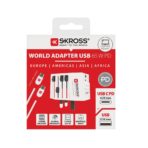 SKROSS World Travel Adapter MUV 65W PD with USB C Cable - Image 12