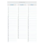 "PORTO" SVIJETLO SIVI rokovnik A4, dim: 21x26,5cm, 192 str., P/25 - Image 4