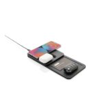 Swiss Peak 3 in 1 RCS recycled PU wireless charger desk tray - Slika 4