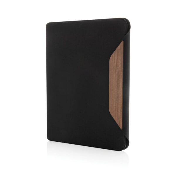 Teri AWARE™ RPET and walnut A4 portfolio