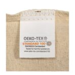 Oeko-Tex cotton (150 gsm) drawstring backpack Georgia - Image 2
