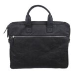 Tomato leather laptop bag Lillian