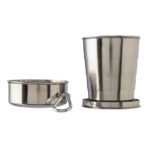 Stainless steel foldable cup Annette - Image 3