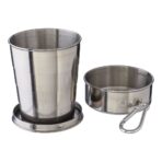 Stainless steel foldable cup Annette - Image 10
