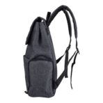 600D polyester canvas 15 inch laptop backpack Dennis - Slika 4