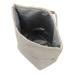 Recycled cotton (220 gsm) rolltop cooler bag Faith - Slika 5