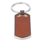 Recycled leather keychain Jill - Image 3