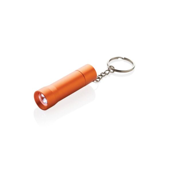Flash RCS recycled aluminium keychain torch