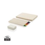 Micki GRS infinity 6pc colouring pencil set with notepad - Slika 2