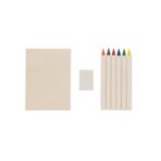 Micki GRS infinity 6pc colouring pencil set with notepad - Slika 3