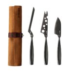 BOSKA Cheese Knife Set Monaco+ Black