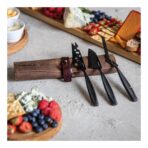 BOSKA Cheese Knife Set Monaco+ Black - Image 15