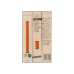 Ecotaste 2-piece drinking straw set, colored glass "Germany" in a 1-color printed cardboard box, incl. laser engraving