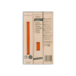 Ecotaste 2-piece drinking straw set, colored glass "Germany" in a 1-color printed cardboard box, incl. laser engraving