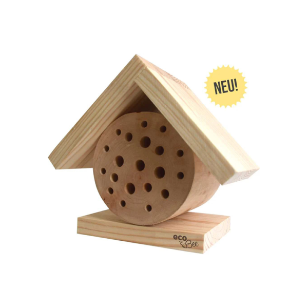 ecoBee - Bee hotel "Villa" u dizajnu po narudžbi s brendiranjem kupaca.