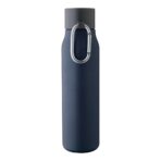 Recycled stainless steel double-walled drinking bottle (600 ml) Cassian - Image 6