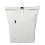 Recycled polycotton (330 gsm) rolltop backpack Thaddeus