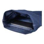 Recycled polycotton (330 gsm) rolltop backpack Thaddeus - Slika 7