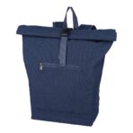 Recycled polycotton (330 gsm) rolltop backpack Thaddeus - Slika 8