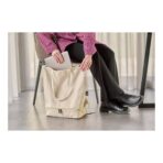 Recycled polycotton (330 gsm) rolltop backpack Thaddeus - Slika 9