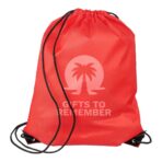 Polyester (210D) drawstring backpack Stef - Slika 3