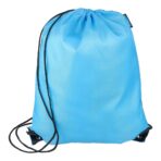 Recycled rPET polyester (210D) drawstring backpack Enrique - Image 2