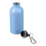 Recycled stainless steel single walled bottle (400 ml) Sable - Image 5