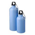 Recycled stainless steel single walled bottle (400 ml) Sable - Image 6